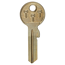 Messingfarbener Schlüsselrohling