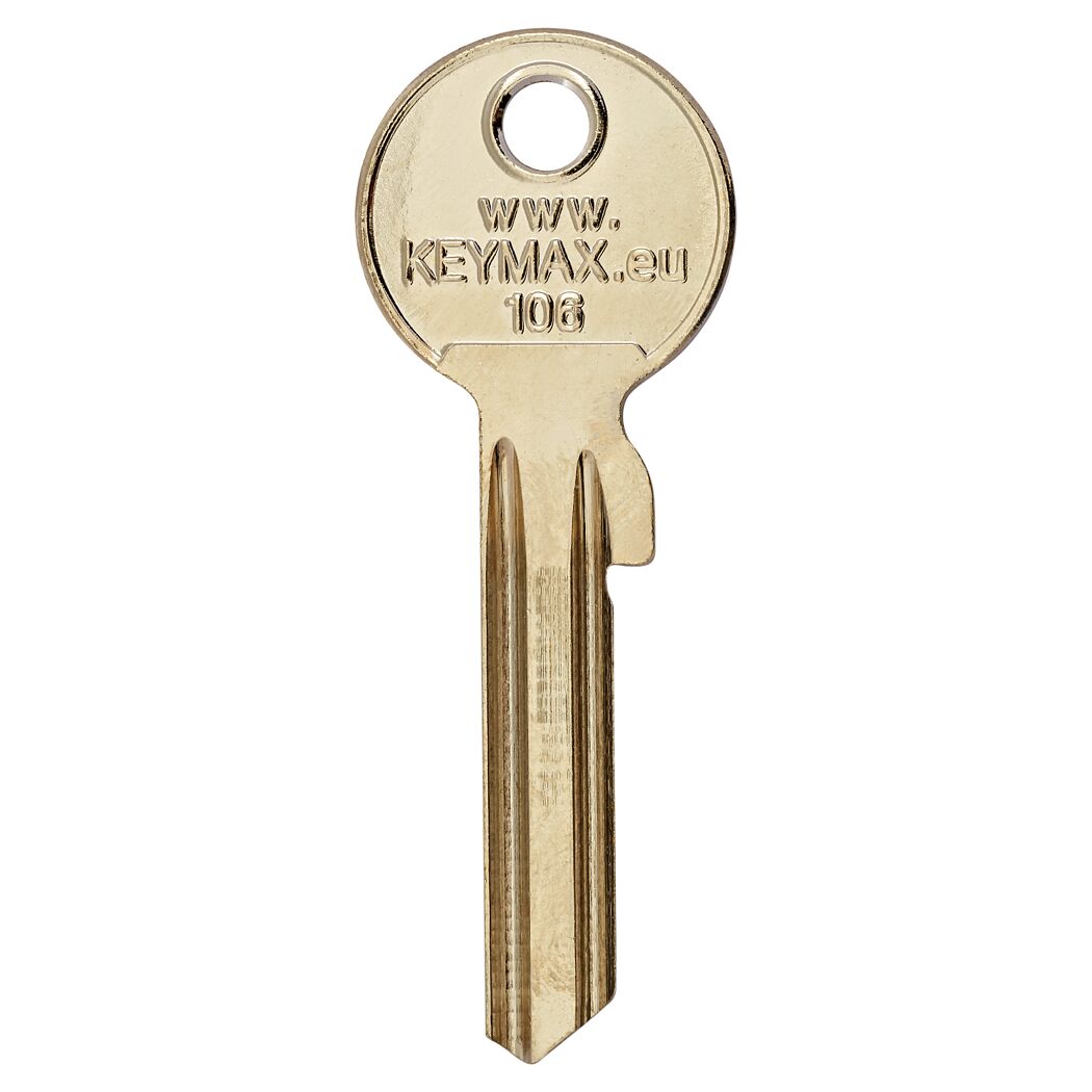 Goldener Schlüsselrohling KEYMAX 106