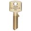 Goldener Schlüsselrohling KEYMAX 104