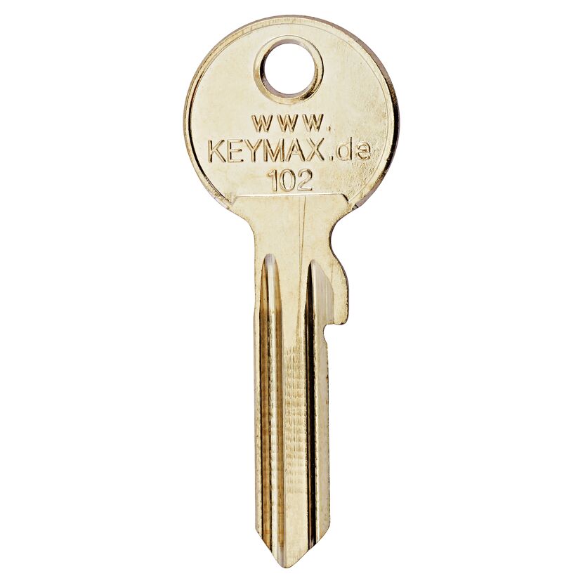 Goldener Schlüsselrohling KEYMAX 102