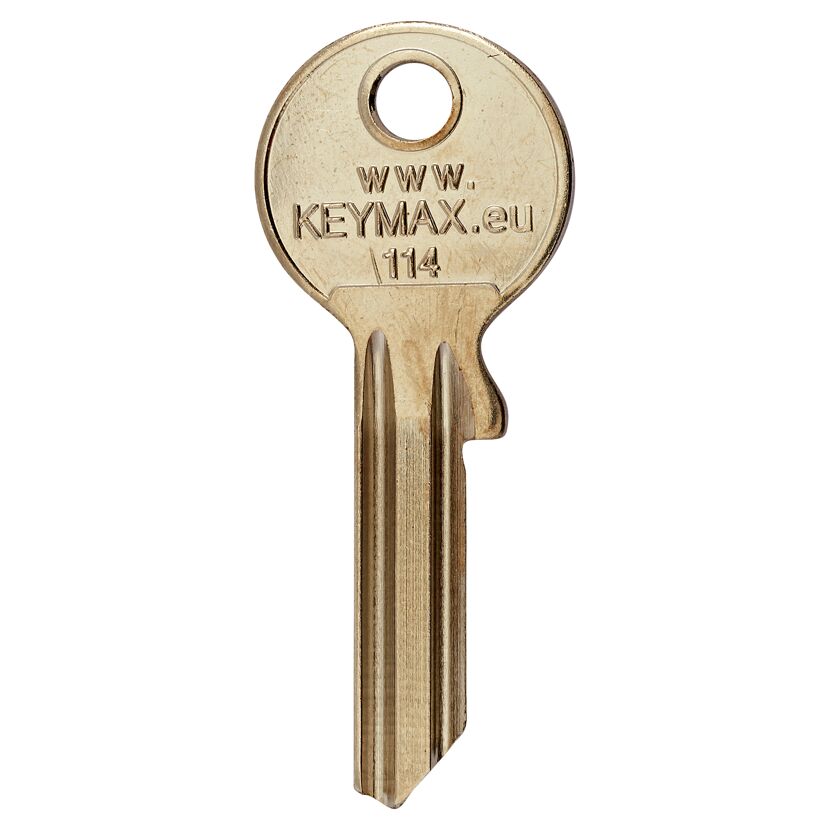 Goldener Schlüsselrohling KEYMAX