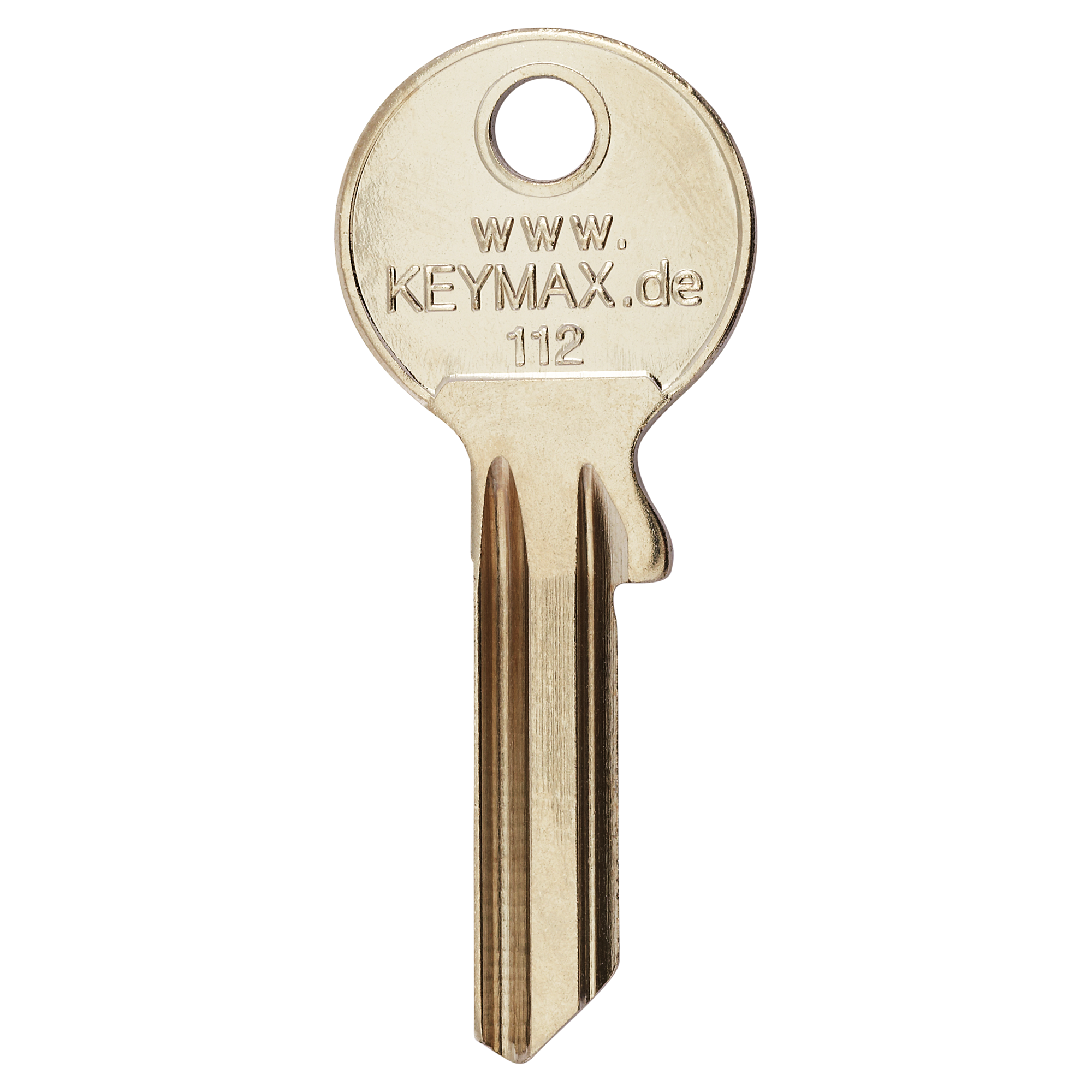 Goldener Schlüsselrohling KEYMAX