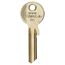 Goldener Schlüsselrohling KEYMAX.de 105