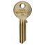Goldener Schlüsselrohling KEYMAX 116