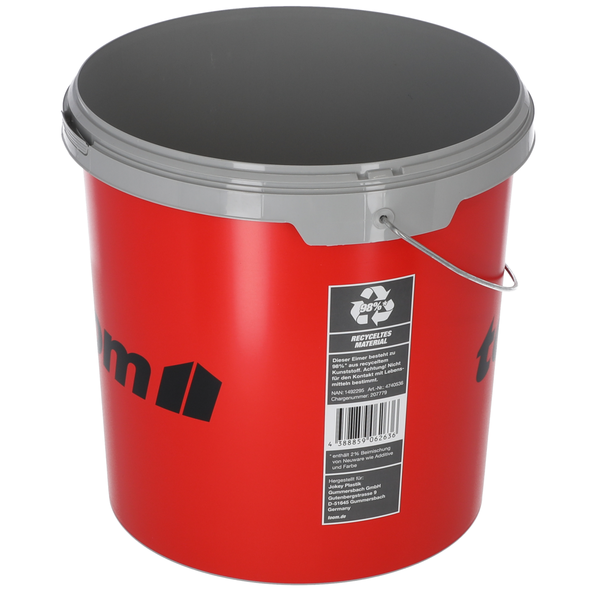 Eimer rot 10 l