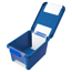Verkleinertes Bild von Aufbewahrungsbox Bi Box S blau 36,5 x 26 x 19 cm
