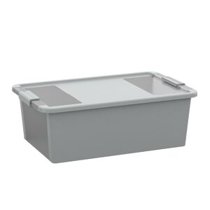 Aufbewahrungsbox 'BI Box M' grau/transparent 26 l, 55 x 35 x 19 cm