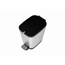 Tret-Abfalleimer 'Chic Bin Style M' Kunststoff silber matt 25 l