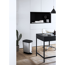 Tret-Abfalleimer 'Chic Bin Style M' Kunststoff silber matt 25 l