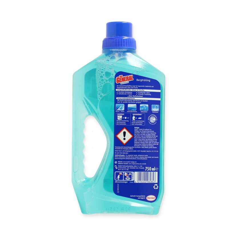 Der General Allzweckreiniger 750 ml Flasche