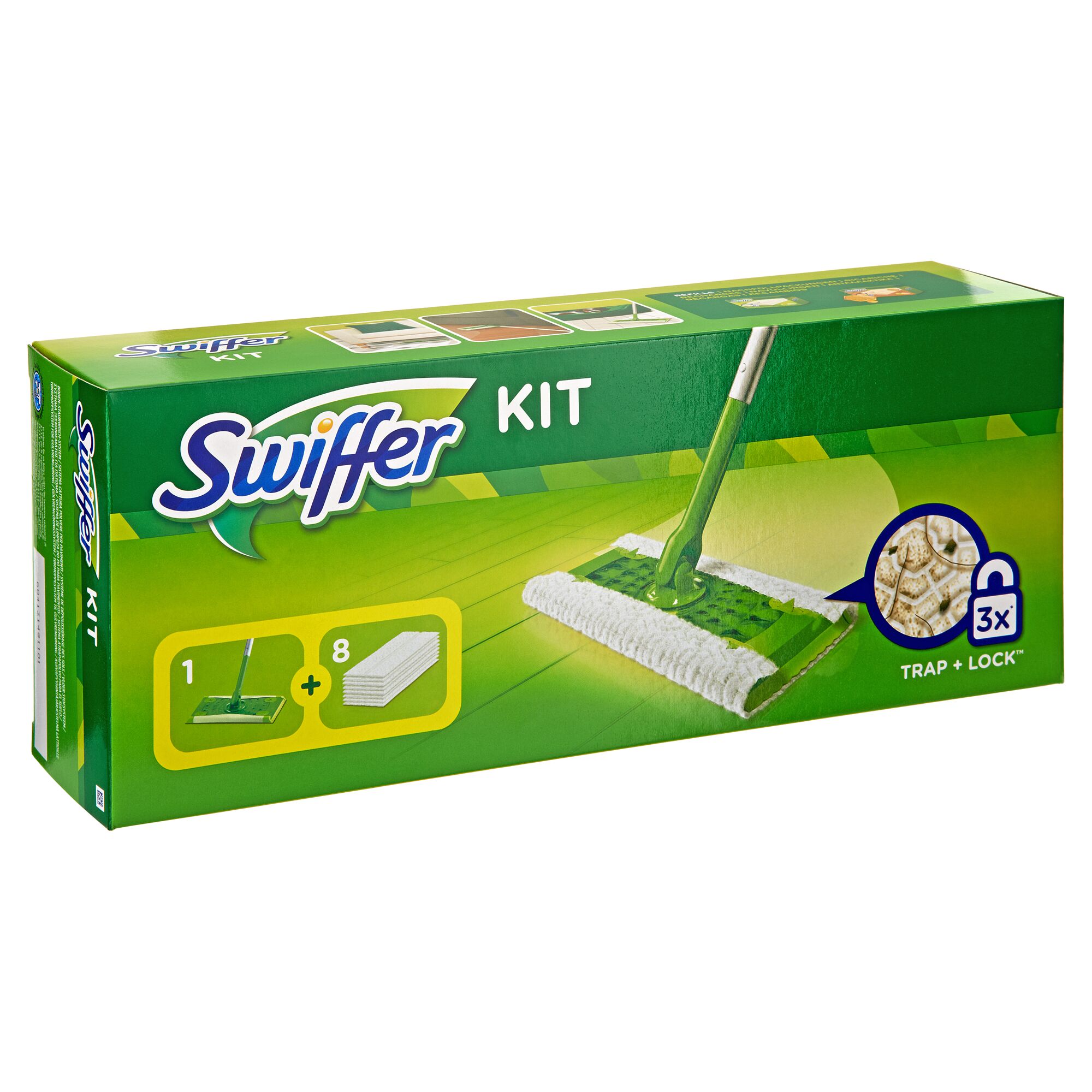 Swiffer Bodenwischer Kit Verpackung