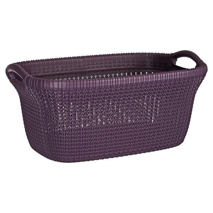 Curver Wäschekorb "Knit" Kunststoff purple 40 l ǀ toom Baumarkt