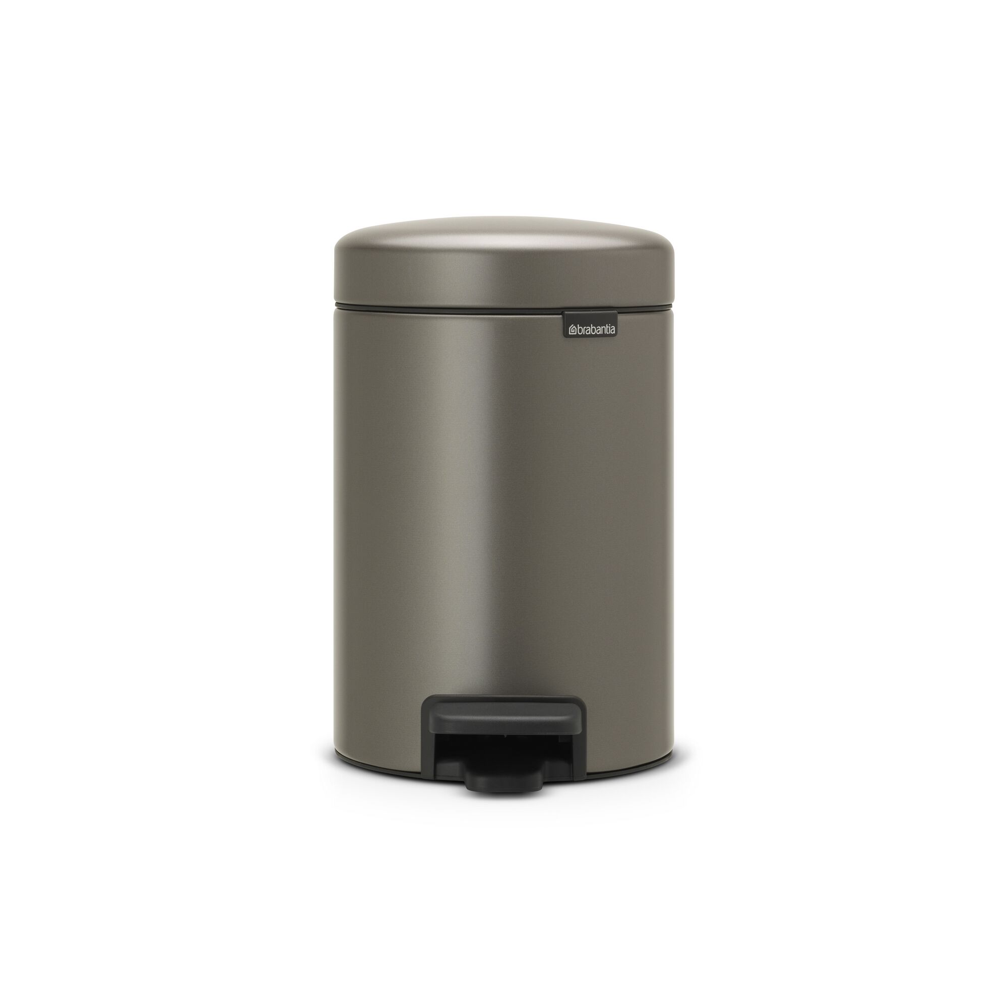 Brabantia Abfallsammler 3L, platinfarben
