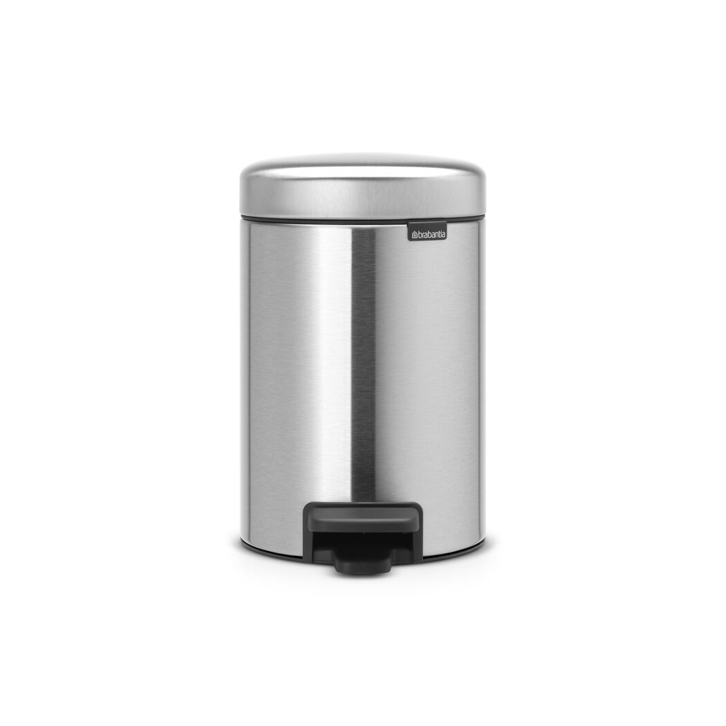 Brabantia Abfallsammler 3L silber-matt
