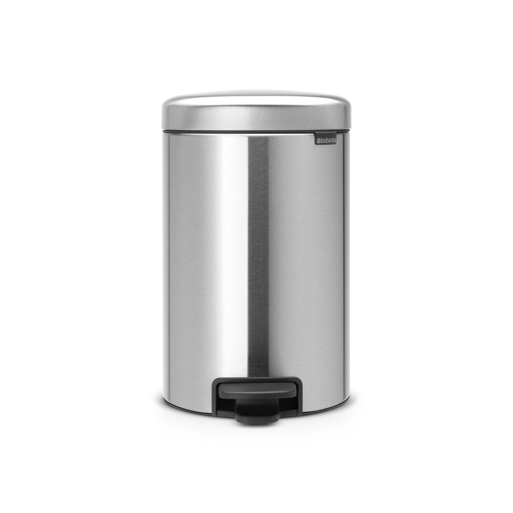 Brabantia Treteimer 12 l, Stahl matt