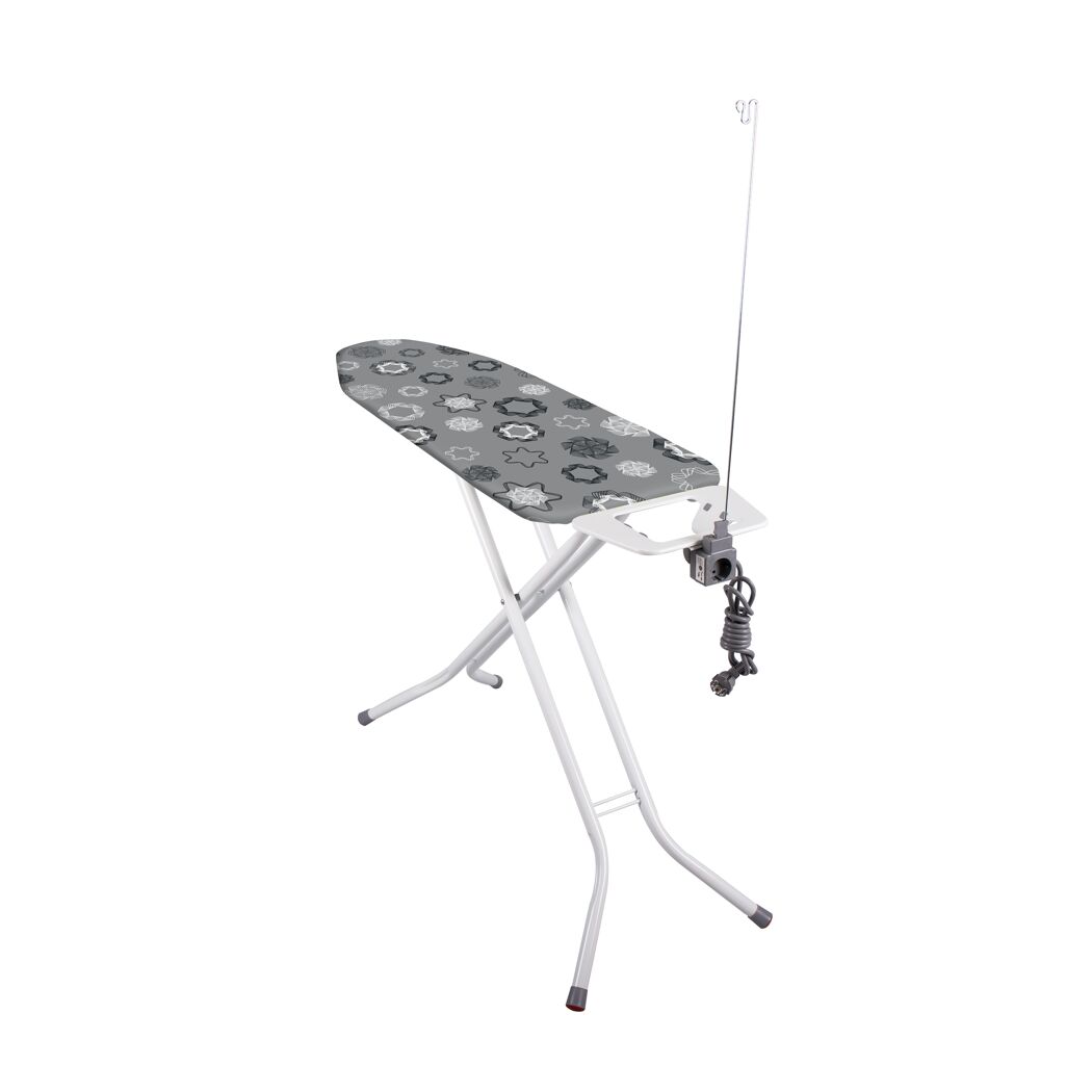Bügeltisch grau gemustert 120 x 38 cm