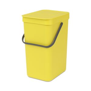 Abfallbehälter 'Sort & Go' 12 l gelb