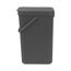 Grauer Abfallsammler Sort&Go 16L