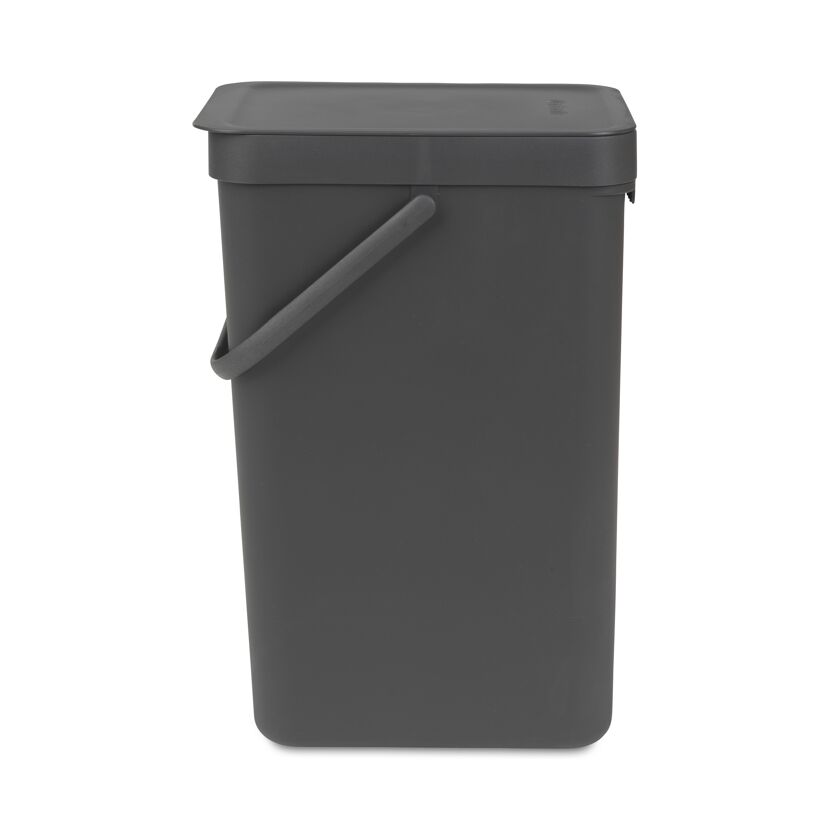Grauer Abfallsammler Sort&Go 16L