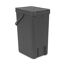Grauer Abfallsammler Sort&Go 16L