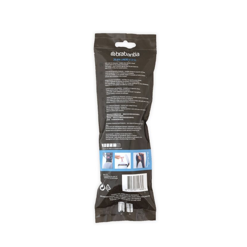 Brabantia PerfectFit Müllbeutel V 3l 20er Pack
