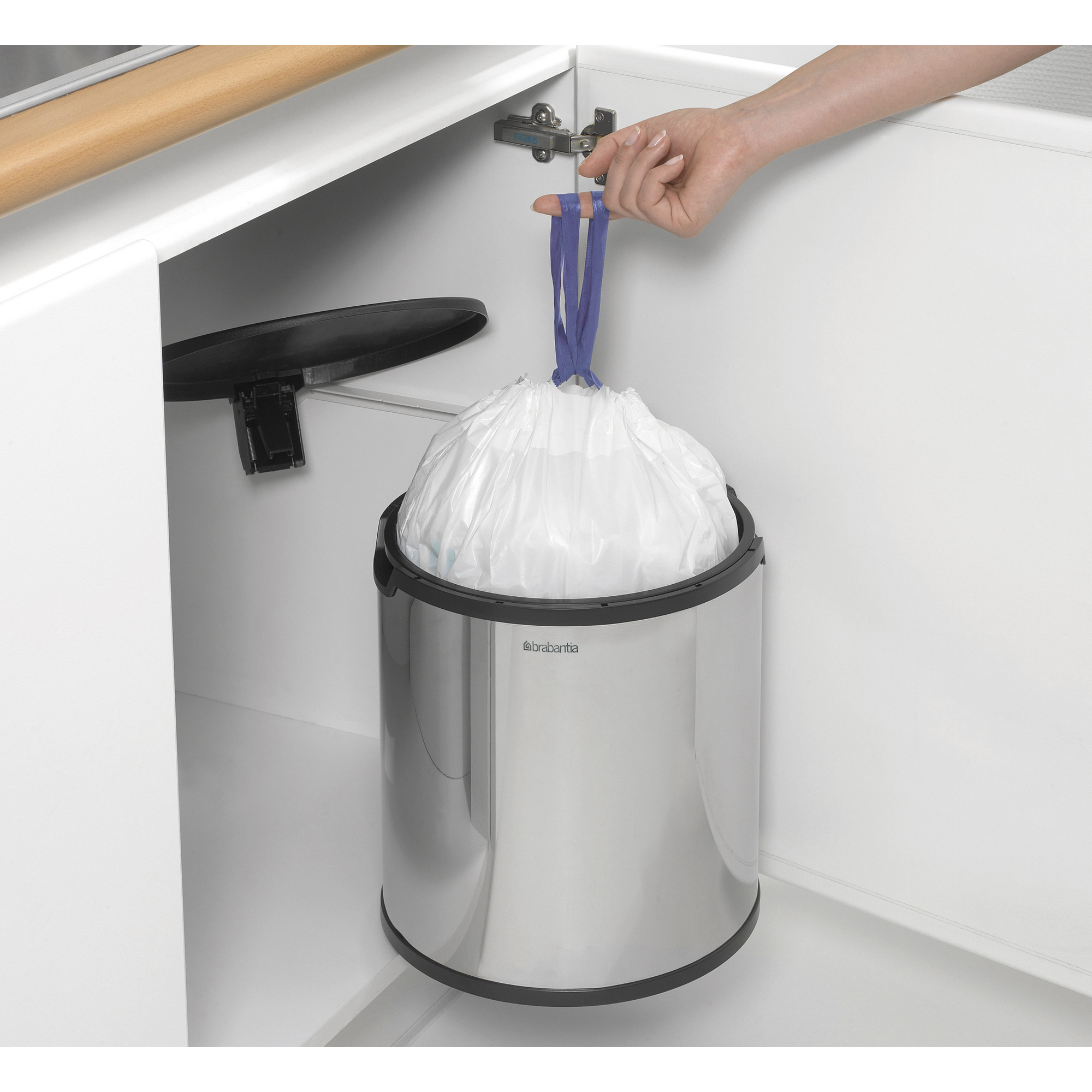 Einbaueimer 'Built-in Bin' grau 15 l