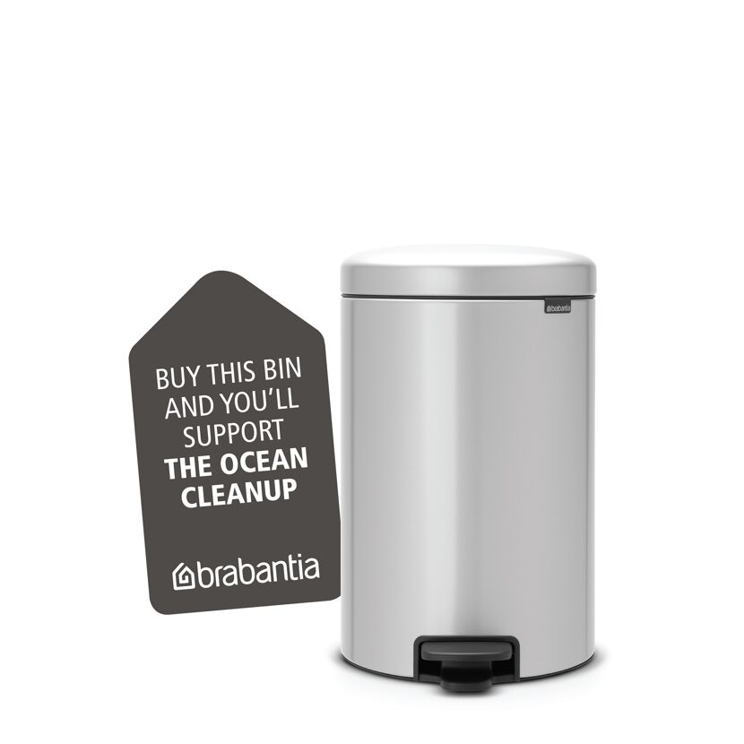 Brabantia Treteimer 20 Liter grau