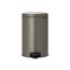 Brabantia Treteimer, platinfarben