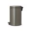 Brabantia Treteimer NewIcon 20 Liter, platinum