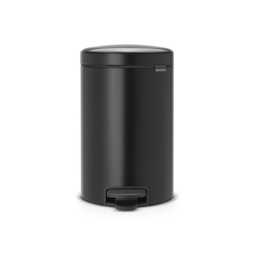 Treteimer 'Newlcon' schwarz 12 l