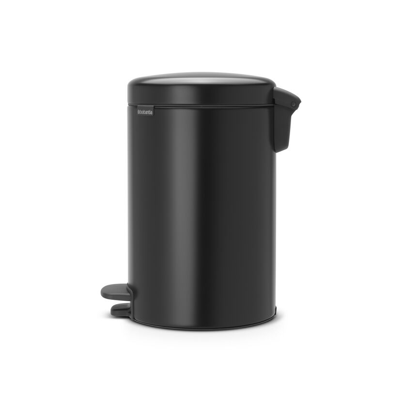 Treteimer 'Newlcon' schwarz 12 l