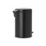 Treteimer 'Newlcon' schwarz 12 l