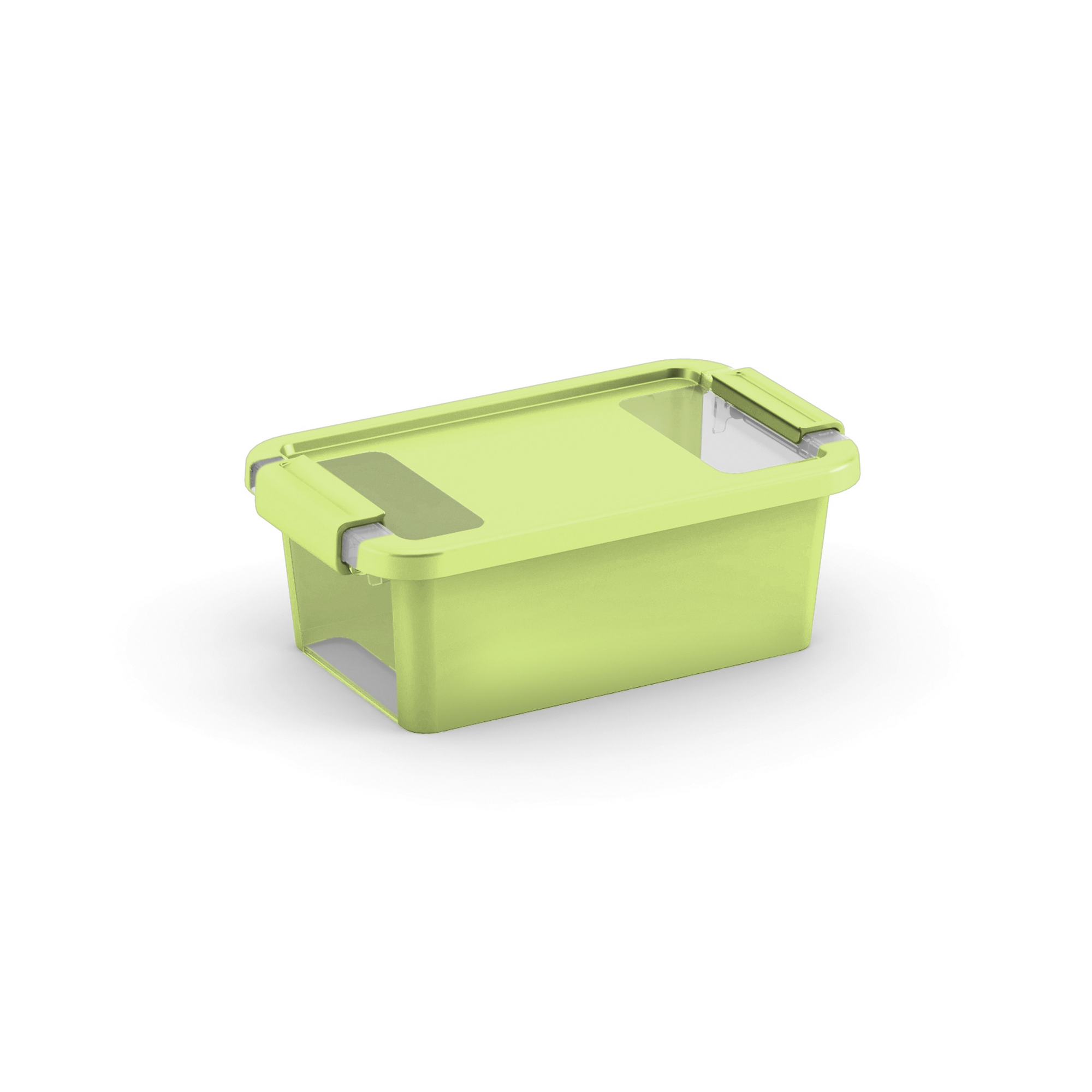 KIS Aufbewahrungsbox 'BI Box XS' hellgrün / transparent 3 l 26,5 x 16 x 10 cm