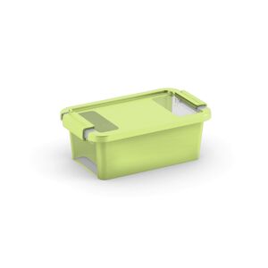 Aufbewahrungsbox 'BI Box XS' hellgrün / transparent 3 l 26,5 x 16 x 10 cm