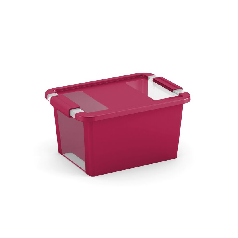 Rosafarbene Aufbewahrungsbox Bi Box S