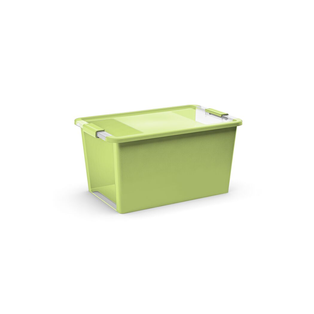 Lichtgrüne Aufbewahrungsbox Bi Box L
