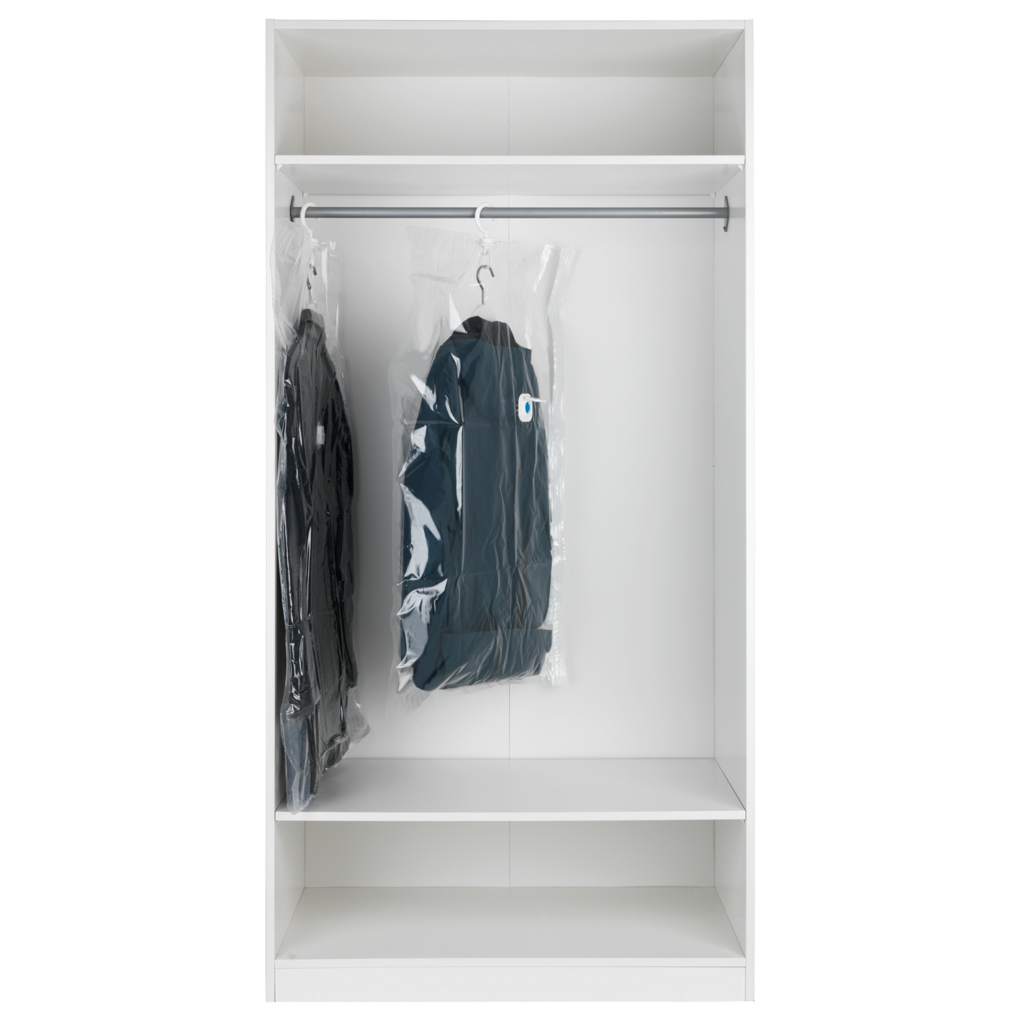 Kleidersack 'Vakuum L' transparent, 105 x 70 cm + product picture