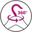 360 Grad drehbarer Kleiderhaken