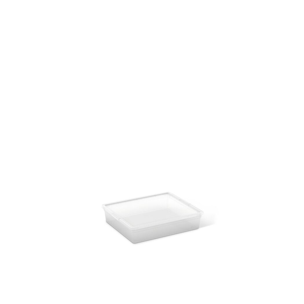 leere transparente C-Box