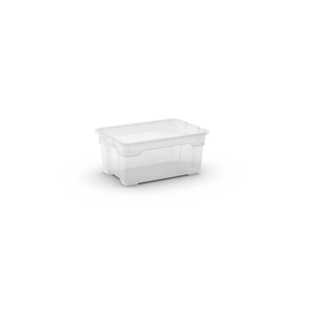Leere transparente Aufbewahrungsbox R Box XS