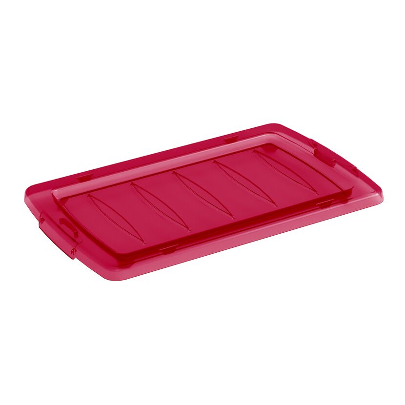Rosafarbener Deckel für Boxen