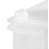 Ecke einer transparenten Eurobox