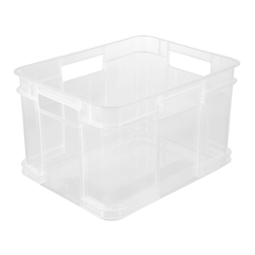 Eurobox M transparent  35 x 27 x 22 cm 16 l