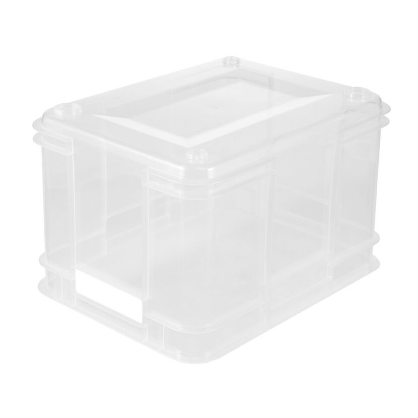 Eurobox M transparent  35 x 27 x 22 cm 16 l