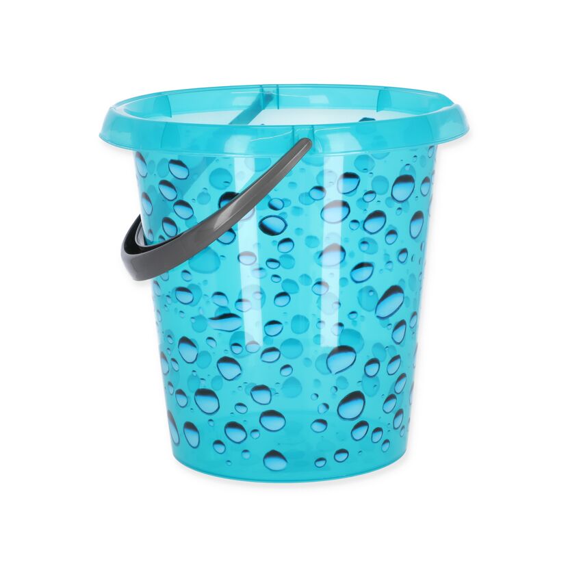 Eimer 'Tropfen' blau 12 l