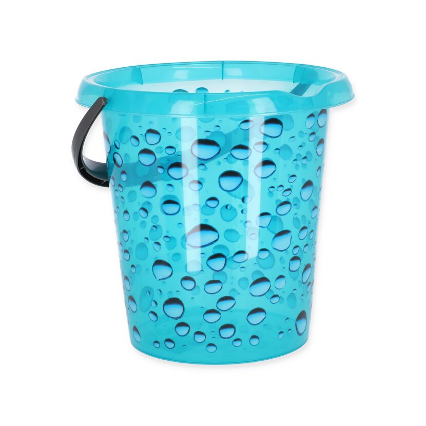 Eimer 'Tropfen' blau 12 l