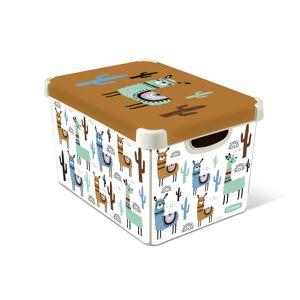 Aufbewahrungsbox 'Deco Lama' 39,5 x 29,5 x 24 cm