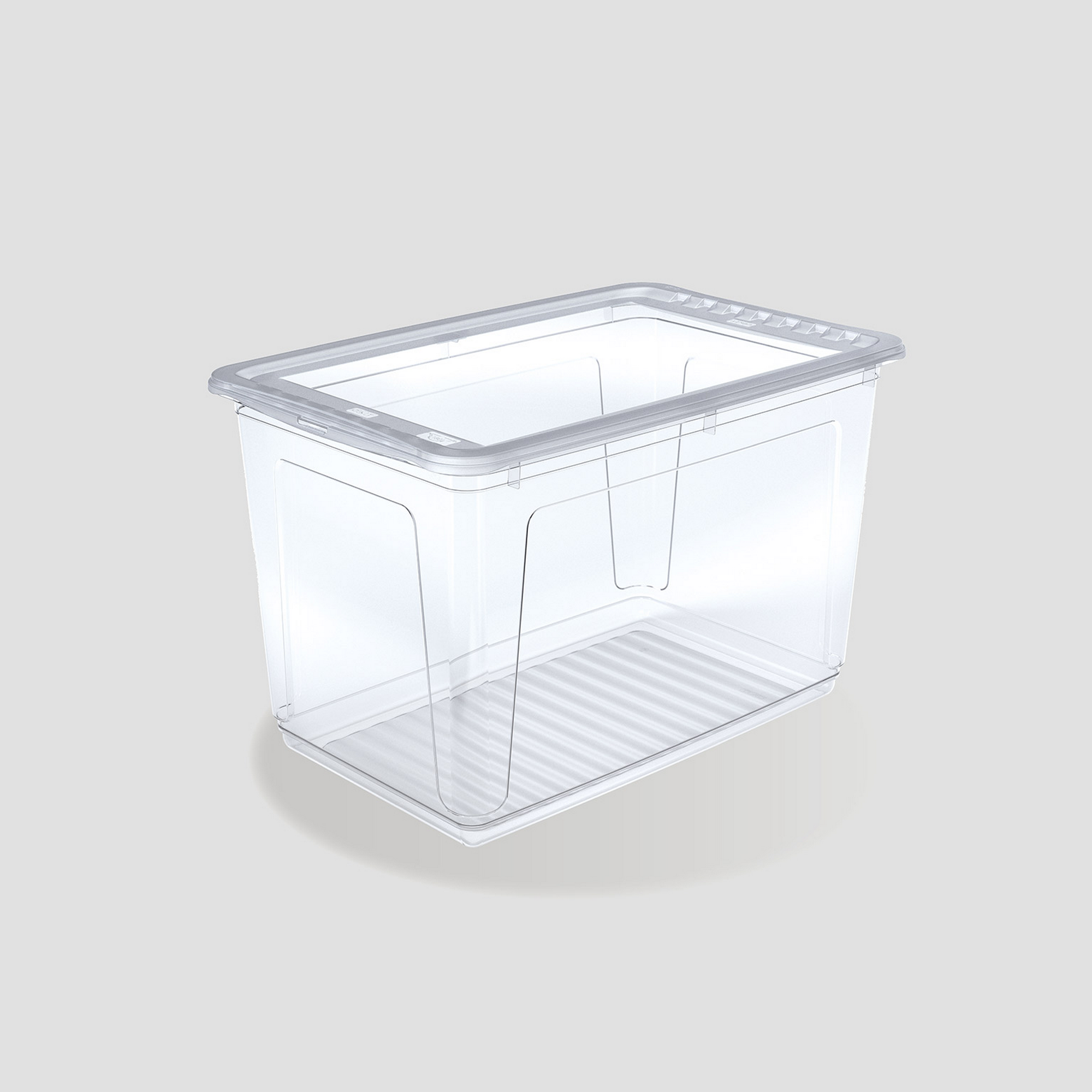 Aufbewahrungsbox 'Clearbox Bea' transparent 59 x 35 x 39 cm, inkl. Deckel + product picture