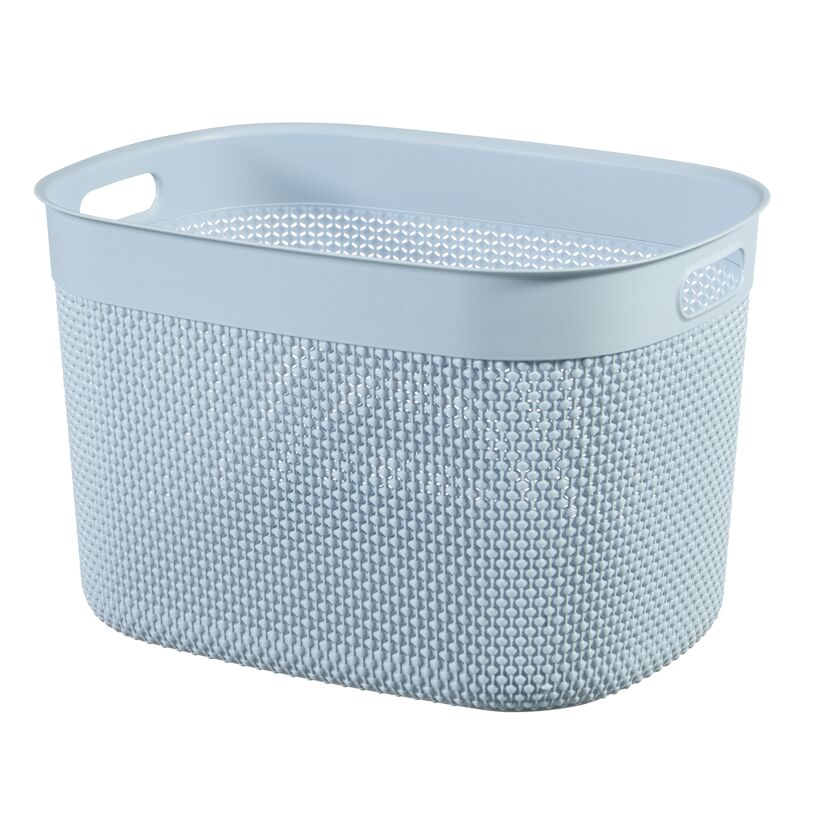 Korb 'Filo Recycling XL' hellblau 30 Liter