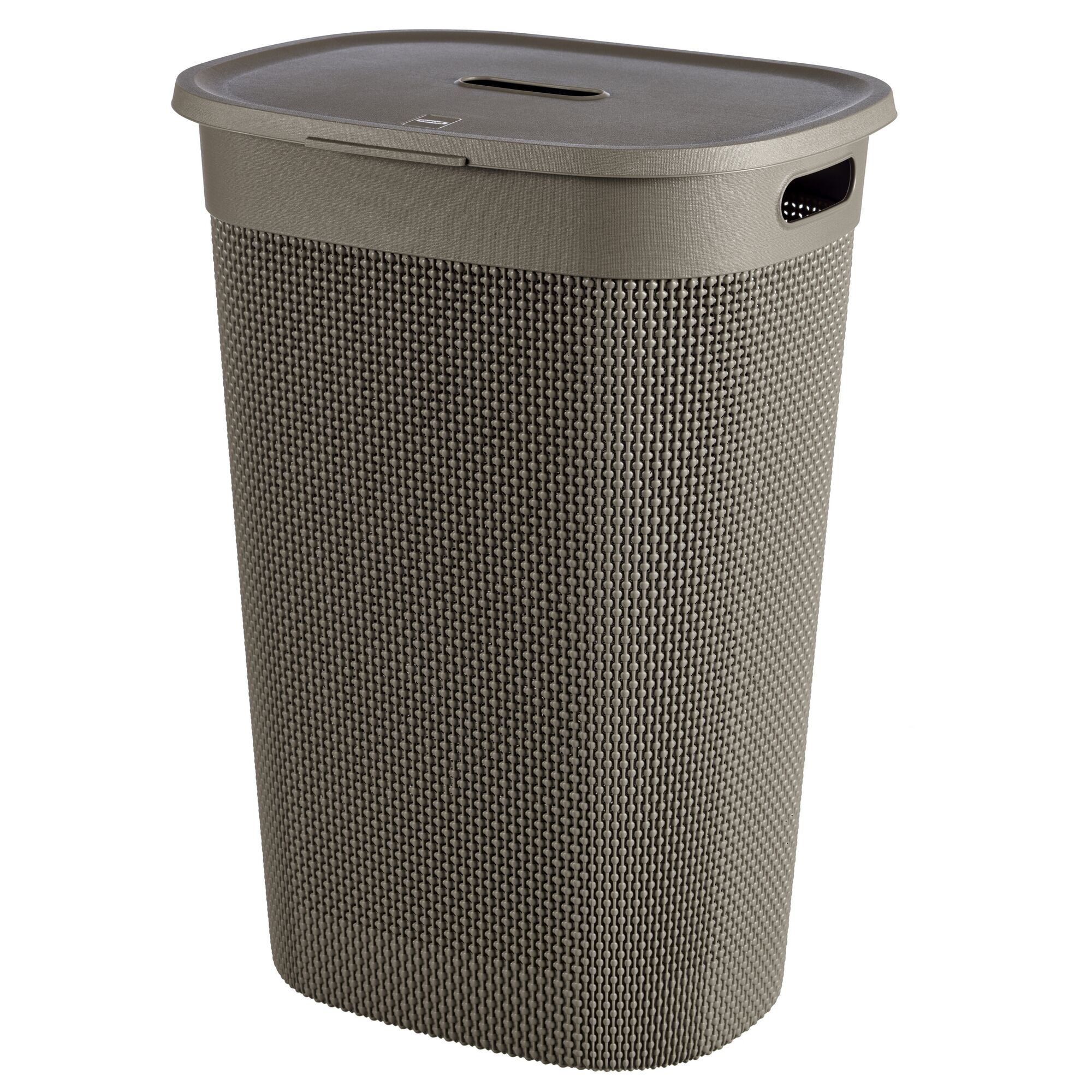 Cappuccino-farbene Wäschebox Filo mit Deckel